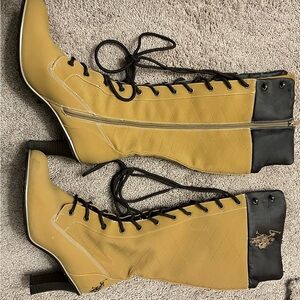 Polo Heeled Boots